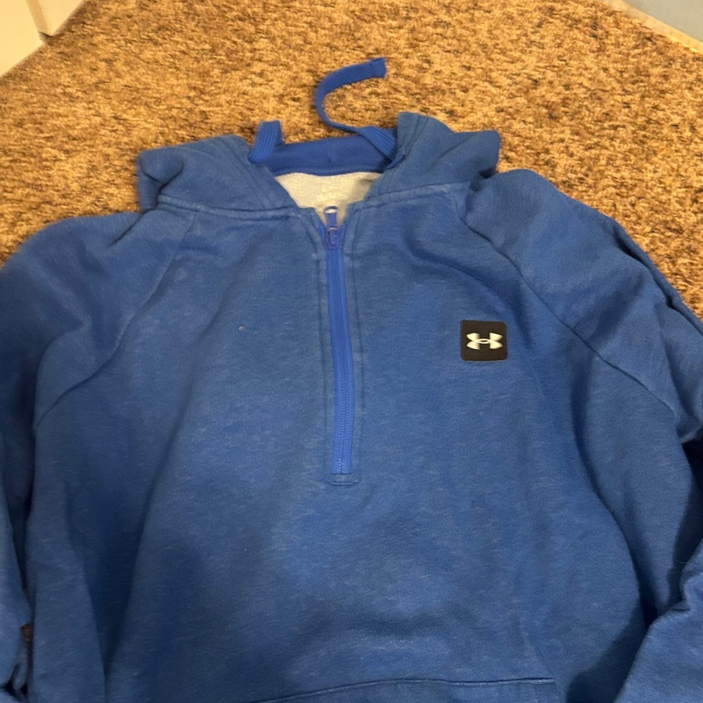 Under Armour Royal Blue Pullover with Logo